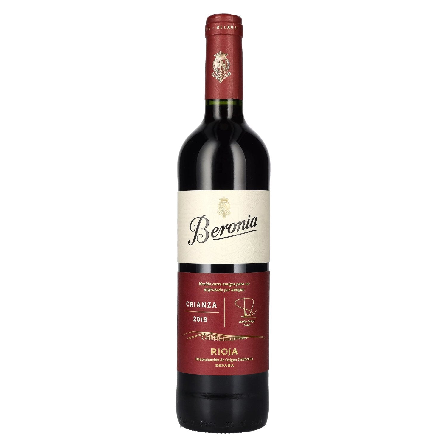 Beronia Crianza Rioja 2018 13,5% Vol. 0,75l