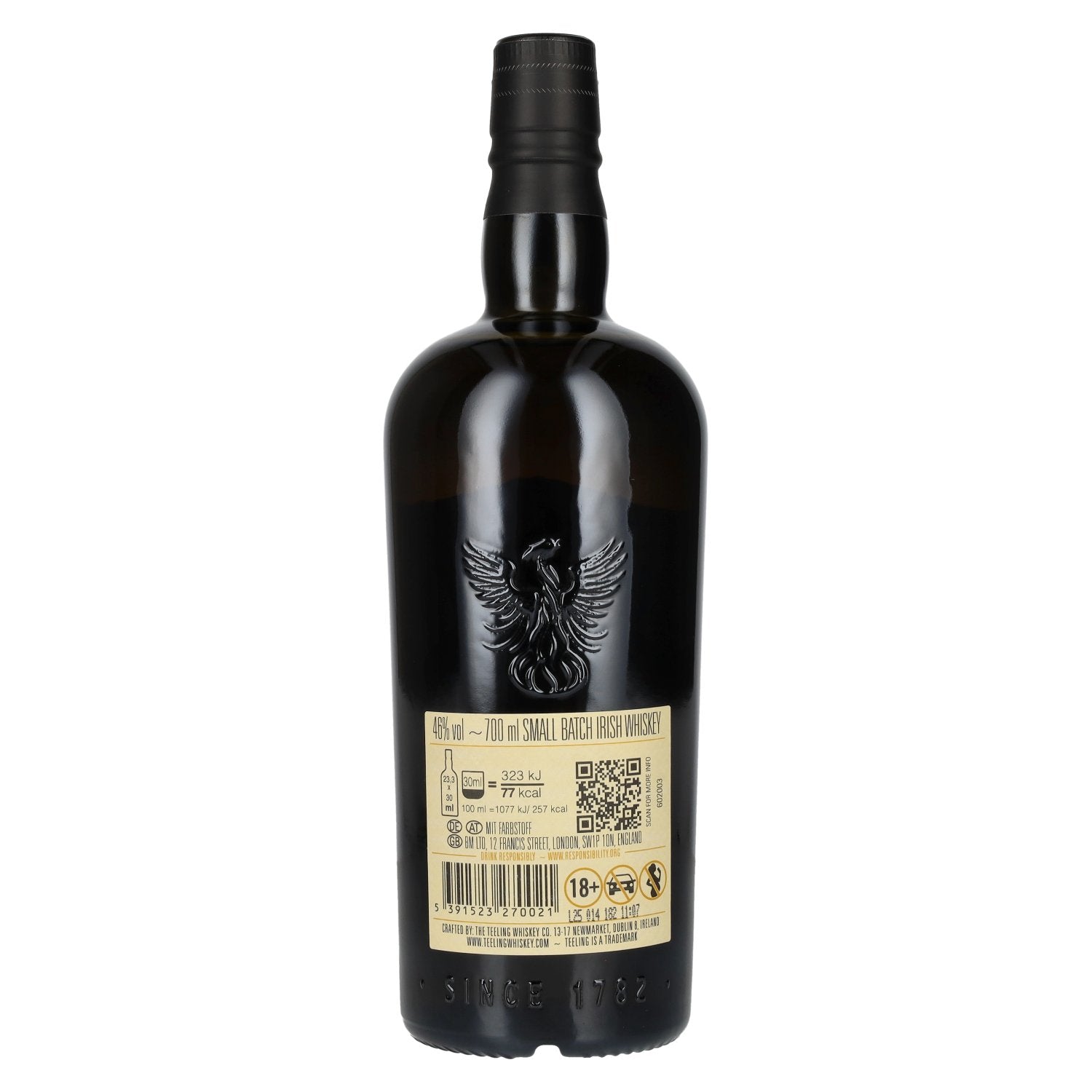 Teeling Whiskey SMALL BATCH Irish Whiskey Rum Cask 46% Vol. 0,7l