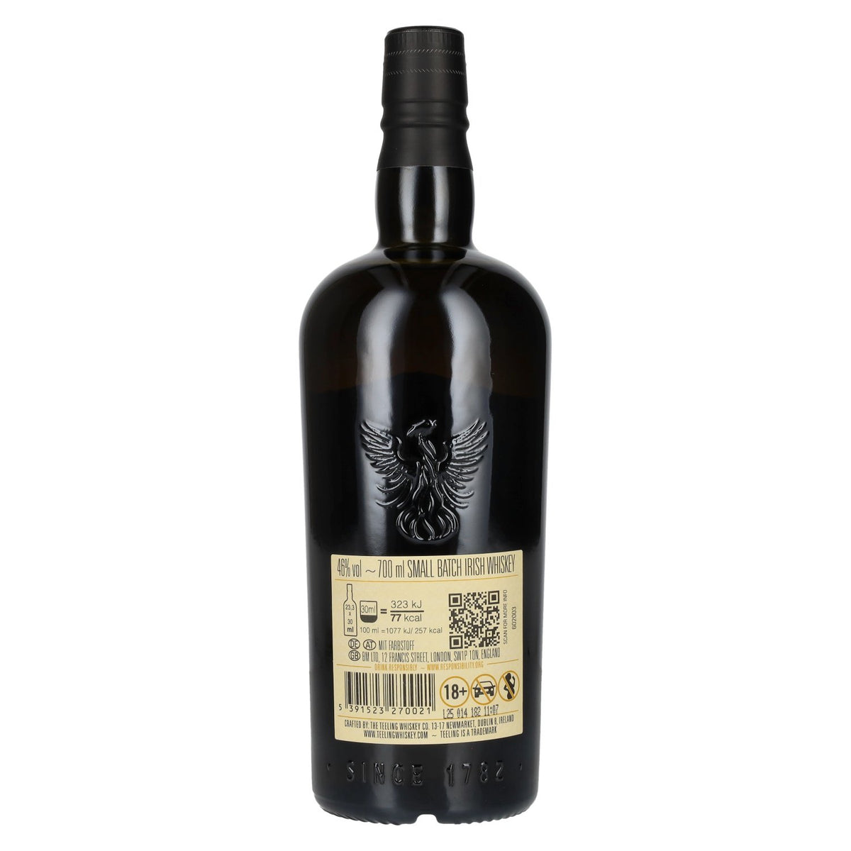 Teeling Whiskey SMALL BATCH Irish Whiskey Rum Cask 46% Vol. 0,7l