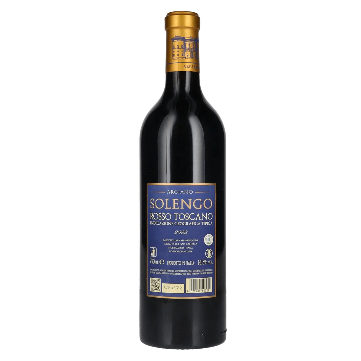 Argiano Solengo Rosso Toscano IGT 2022 14,5 % vol. 0,75 l