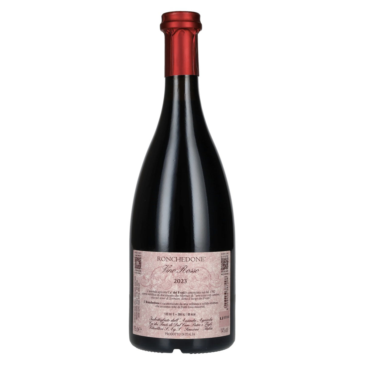 Cà dei Frati Ronchedone Vino Rosso 2023 14% Vol. 0,75l