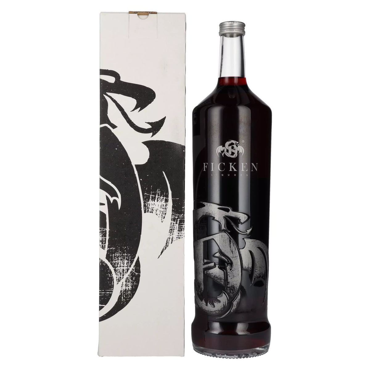 Ficken Liquors Drachenedition 15% Vol. 3l in Geschenkbox