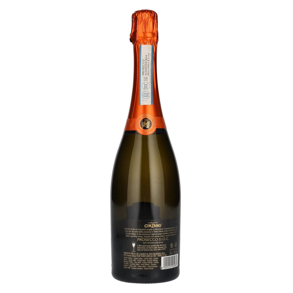 Cinzano Prosecco Spumante Dry DOC 11% Vol. 0,75l