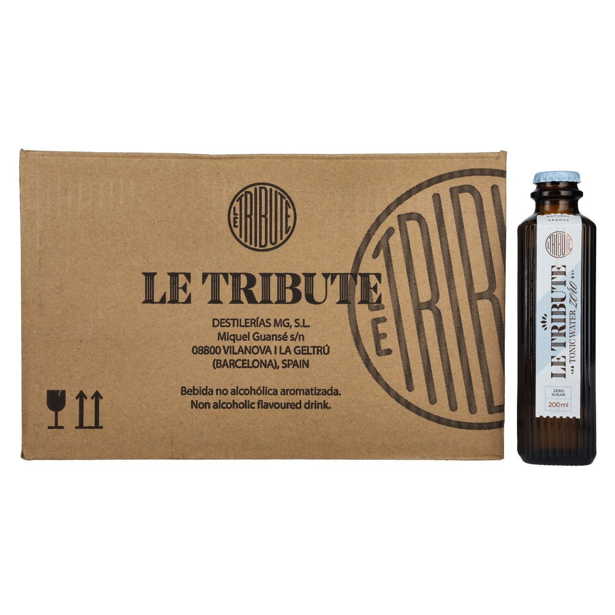 Le Tribute Tonic Water Zero 24 x 0,2 l