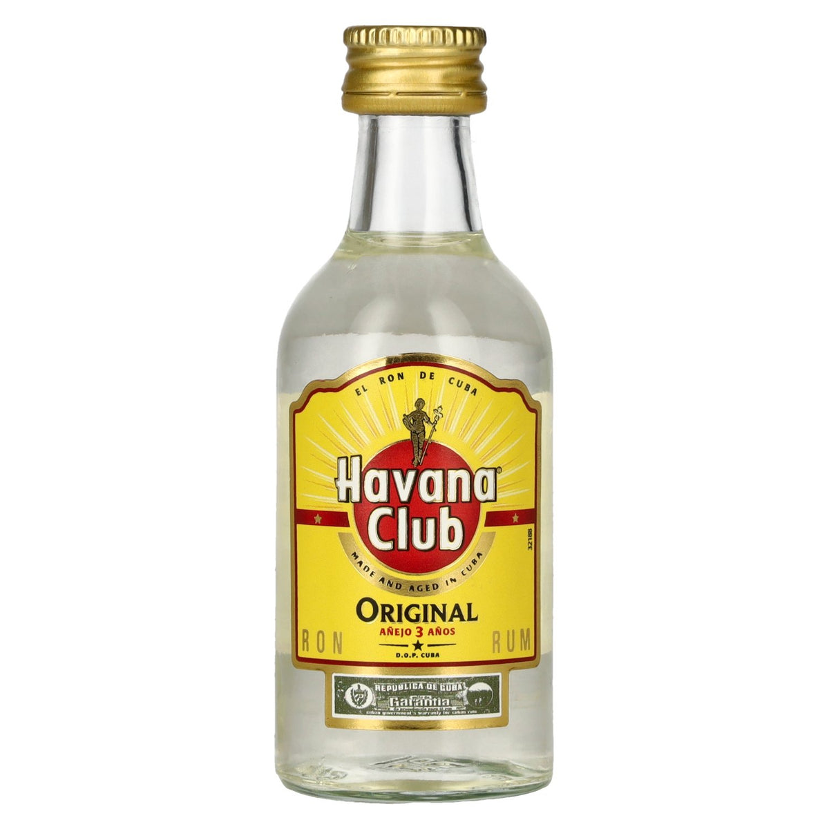 Havana Club Añejo 3 Años Rum 37,5% Vol. 0,05l
