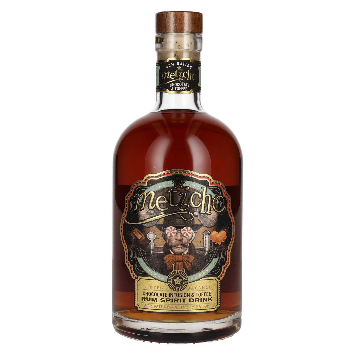 Rum Nation Meticho Chocolate Infusion &amp; Toffee Rum Spirit Drink 40% vol. 0,7 l
