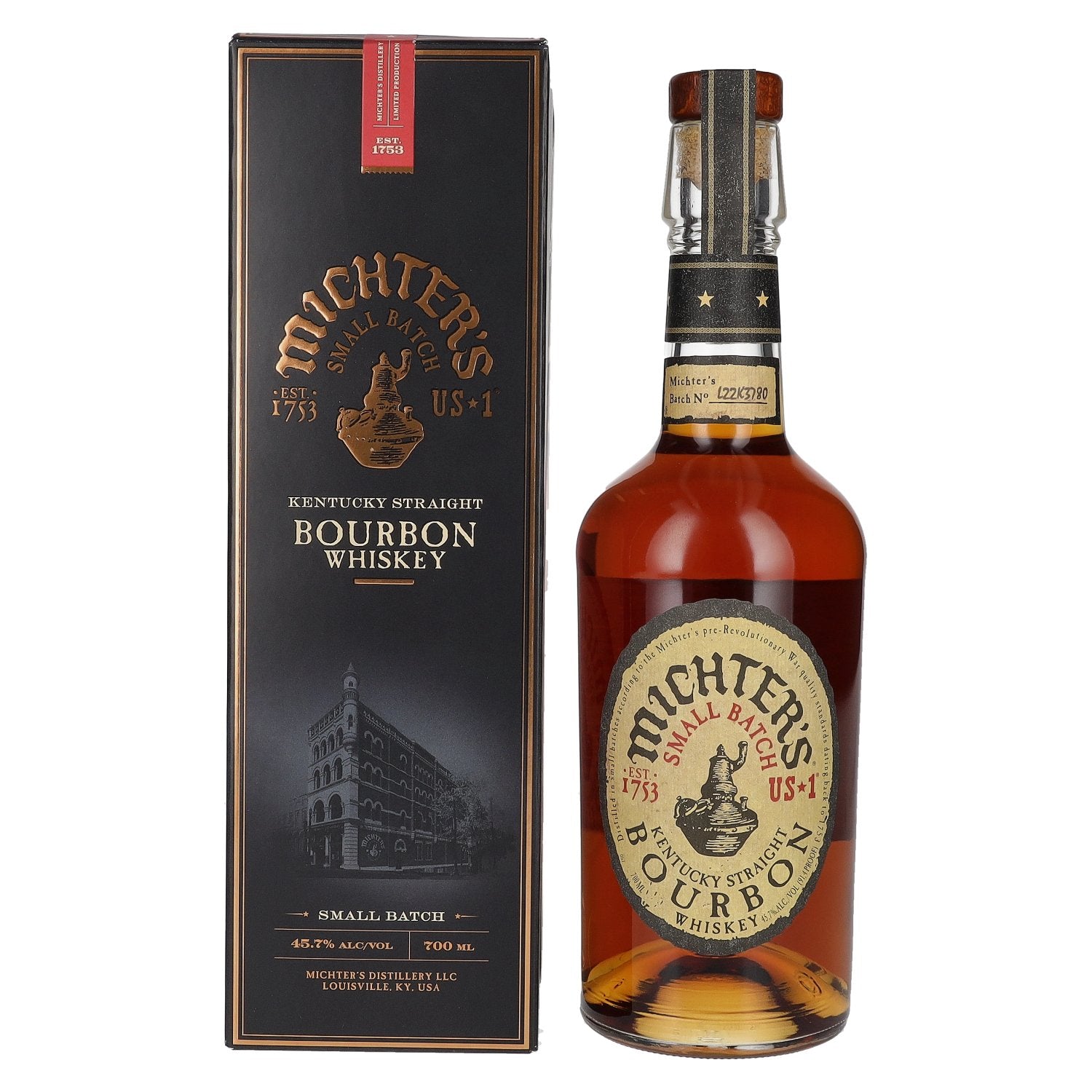 Michter's US*1 Small Batch Kentucky Straight Bourbon Whiskey 45,7% Vol. 0,7l in gift box