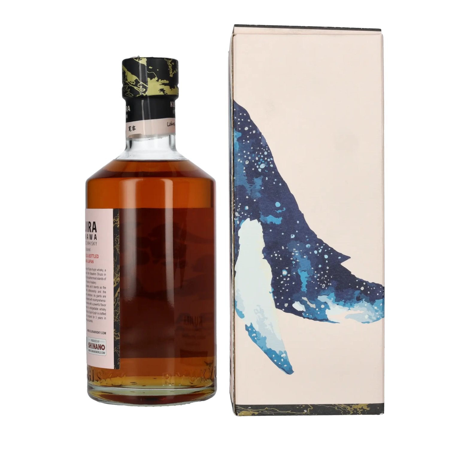 Kyojin Kujira Okinawa MASAHIRO SHUZO Japanese Whisky 40% vol. 0,7l en boîte cadeau