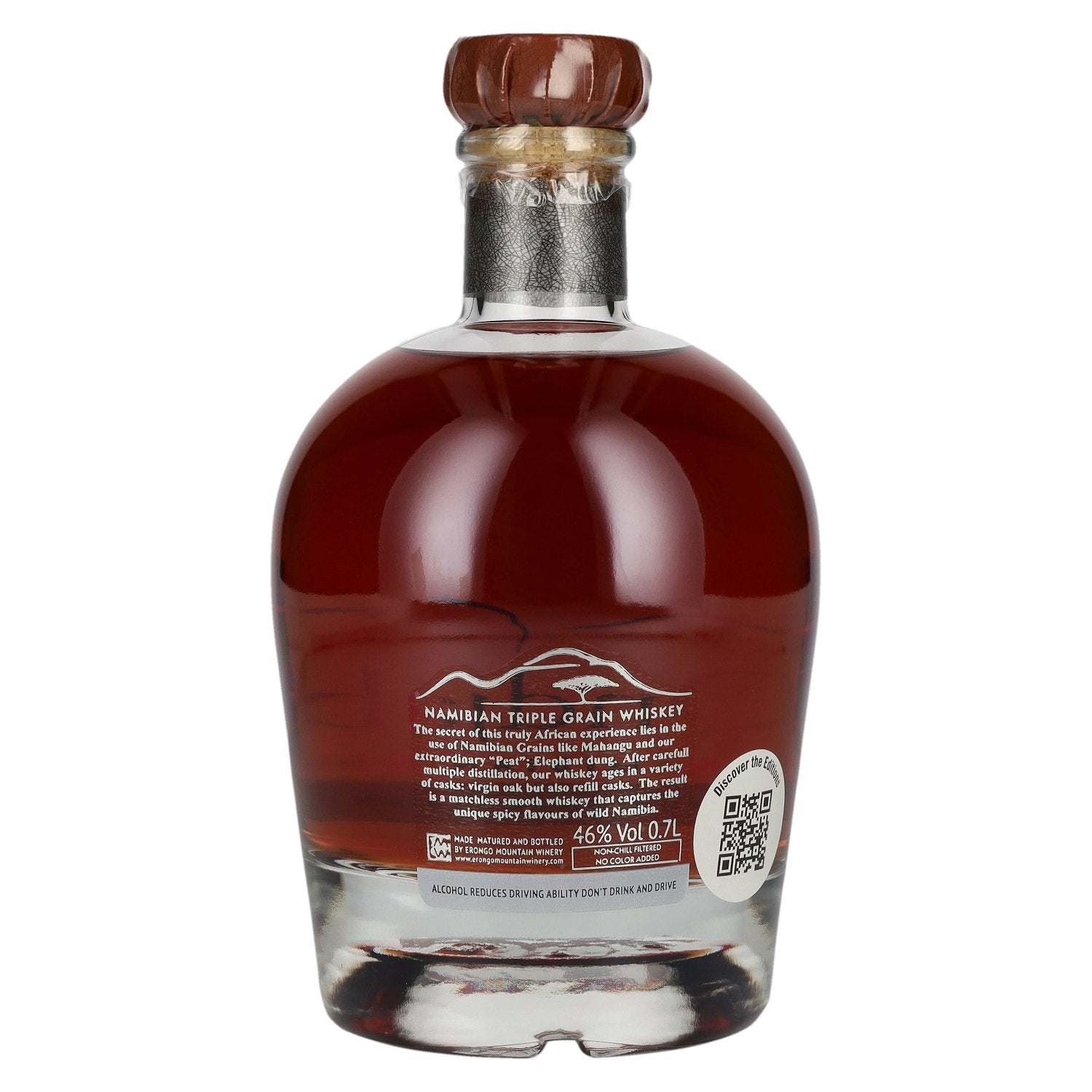 Ondjaba The Namibian Whiskey Rum Cask Finish 46% Vol. 0,7l