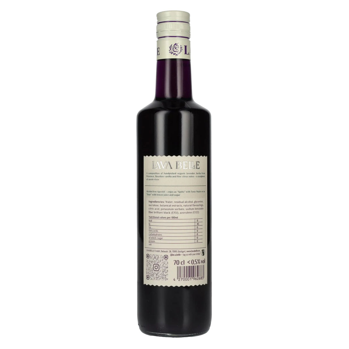 LAV'A BELLE Liberté sans alcool 0,7 l