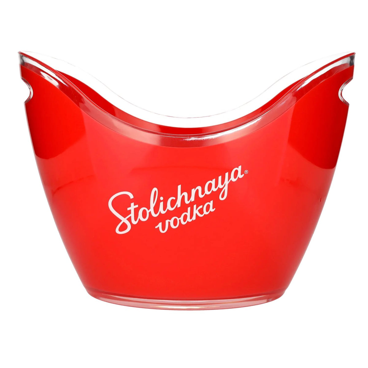 Refroidisseur de bouteilles Stolichnaya, rouge