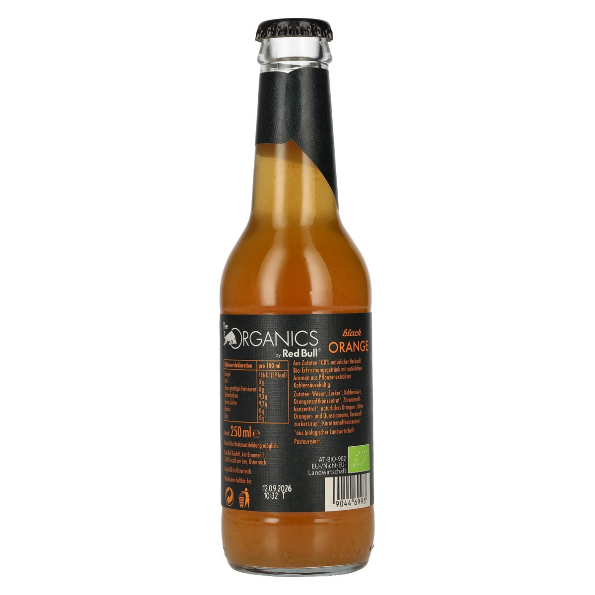 Red Bull Organics by Red Bull Black ORANGE 0.25 l