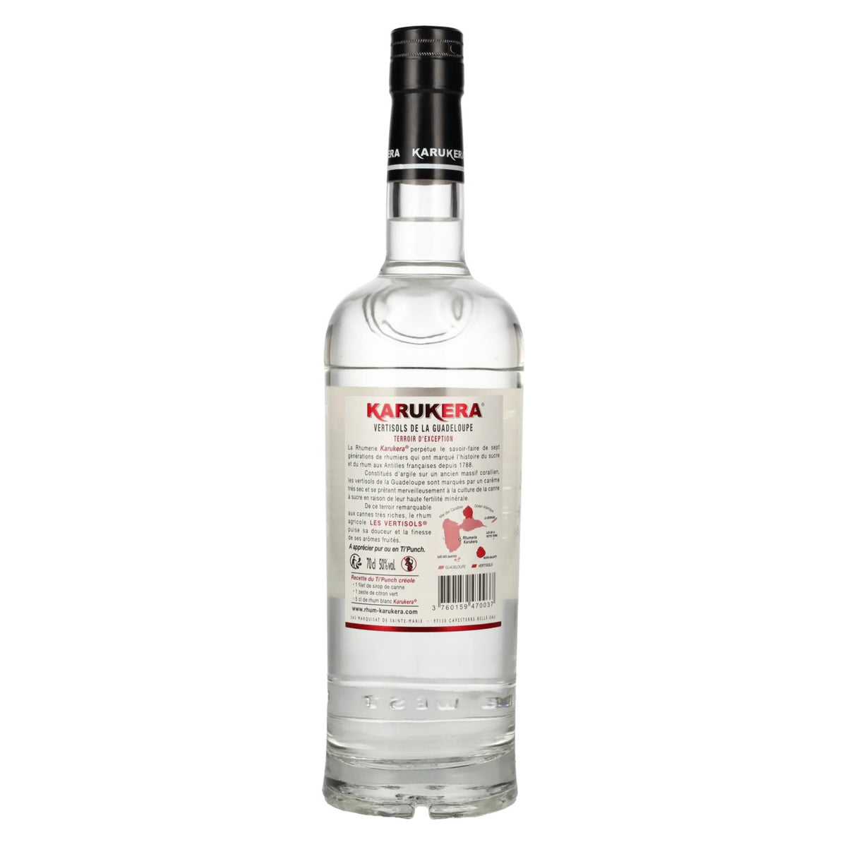 Rhum Karukera Blanc Agricole 50% vol. 0.7 l