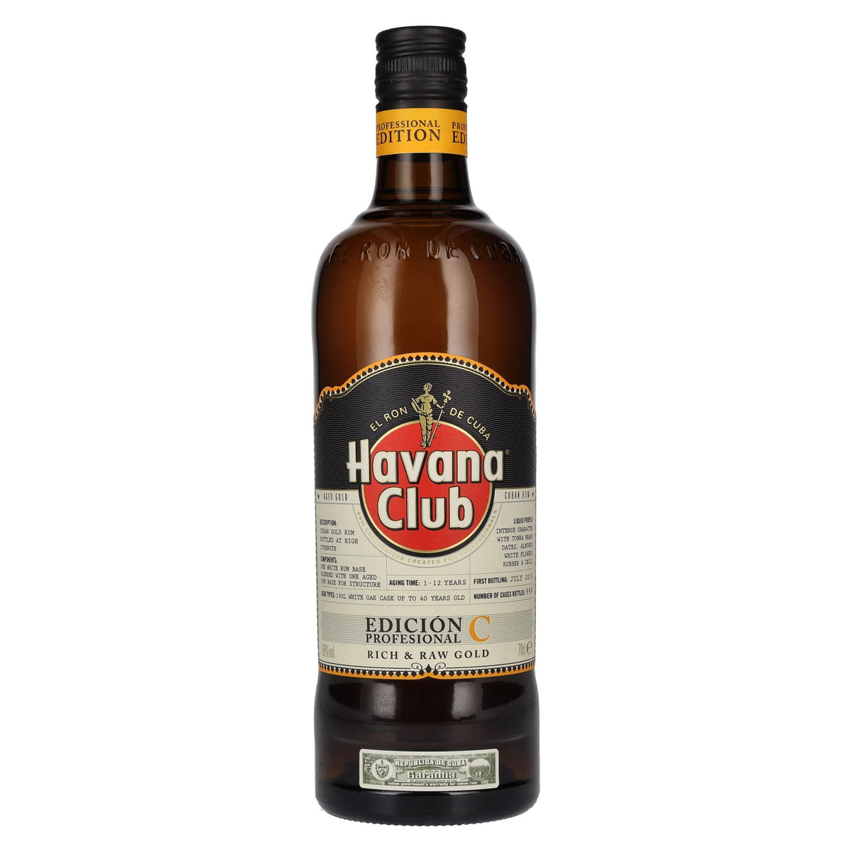Havana Club EDICIÓN PROFESIONAL C 50 % vol. 0,7 l