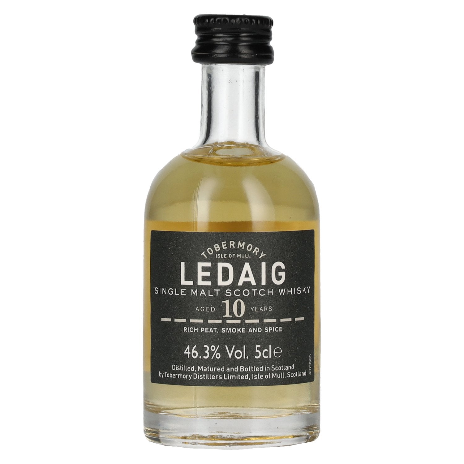 Ledaig 10 Years Old Single Malt Scotch Whisky 46,3% Vol. 0,05l