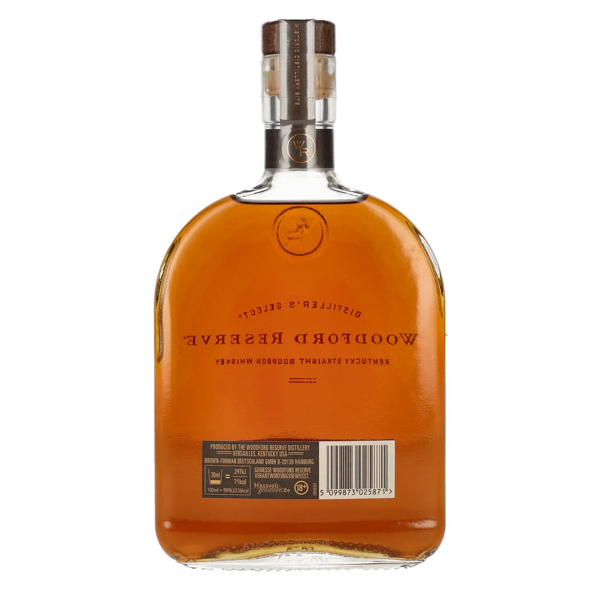 Woodford Reserve Kentucky Straight Bourbon Whiskey 43,2 % vol., 0,7 l