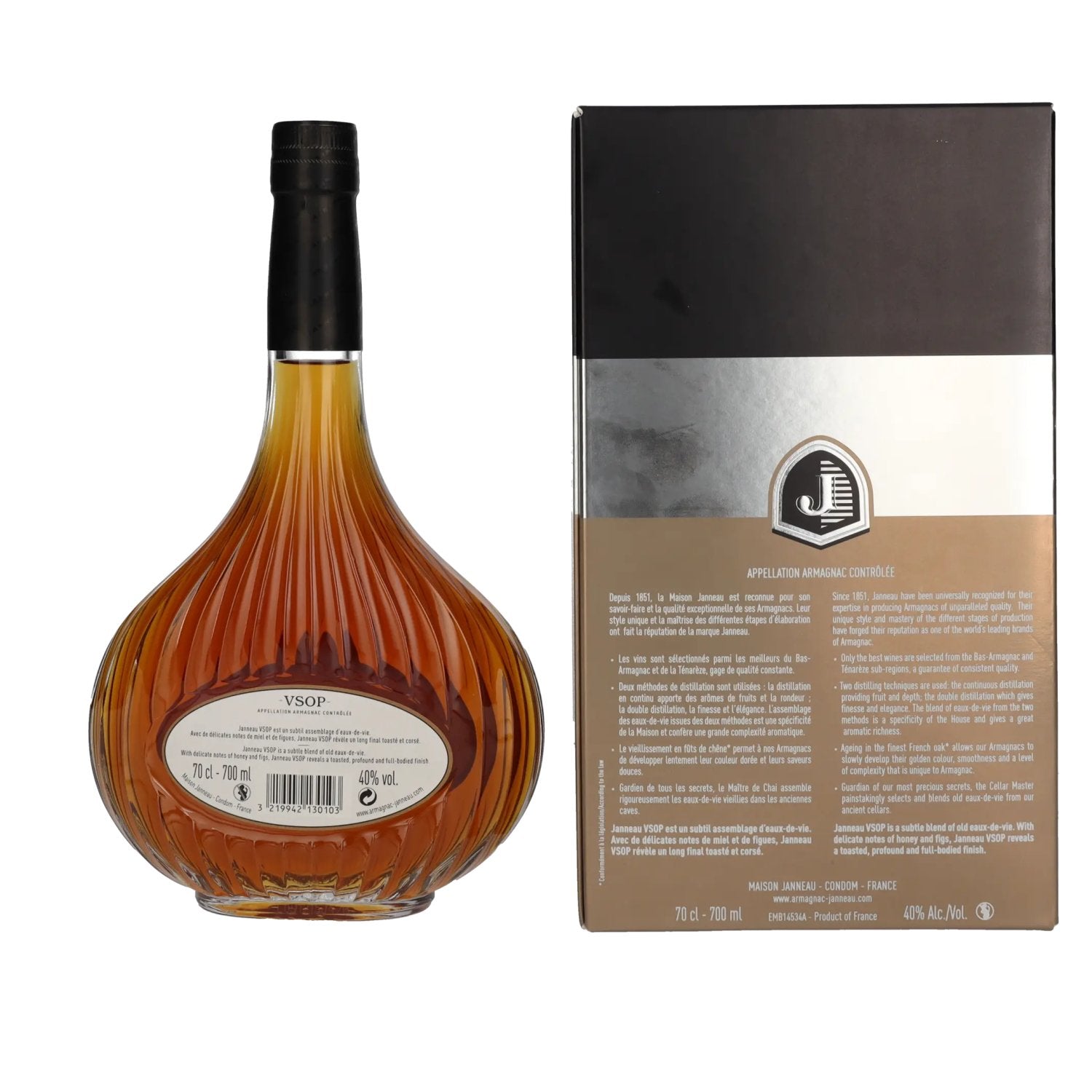 Janneau VSOP Grand Armagnac 40% vol. 0,7l en coffret cadeau