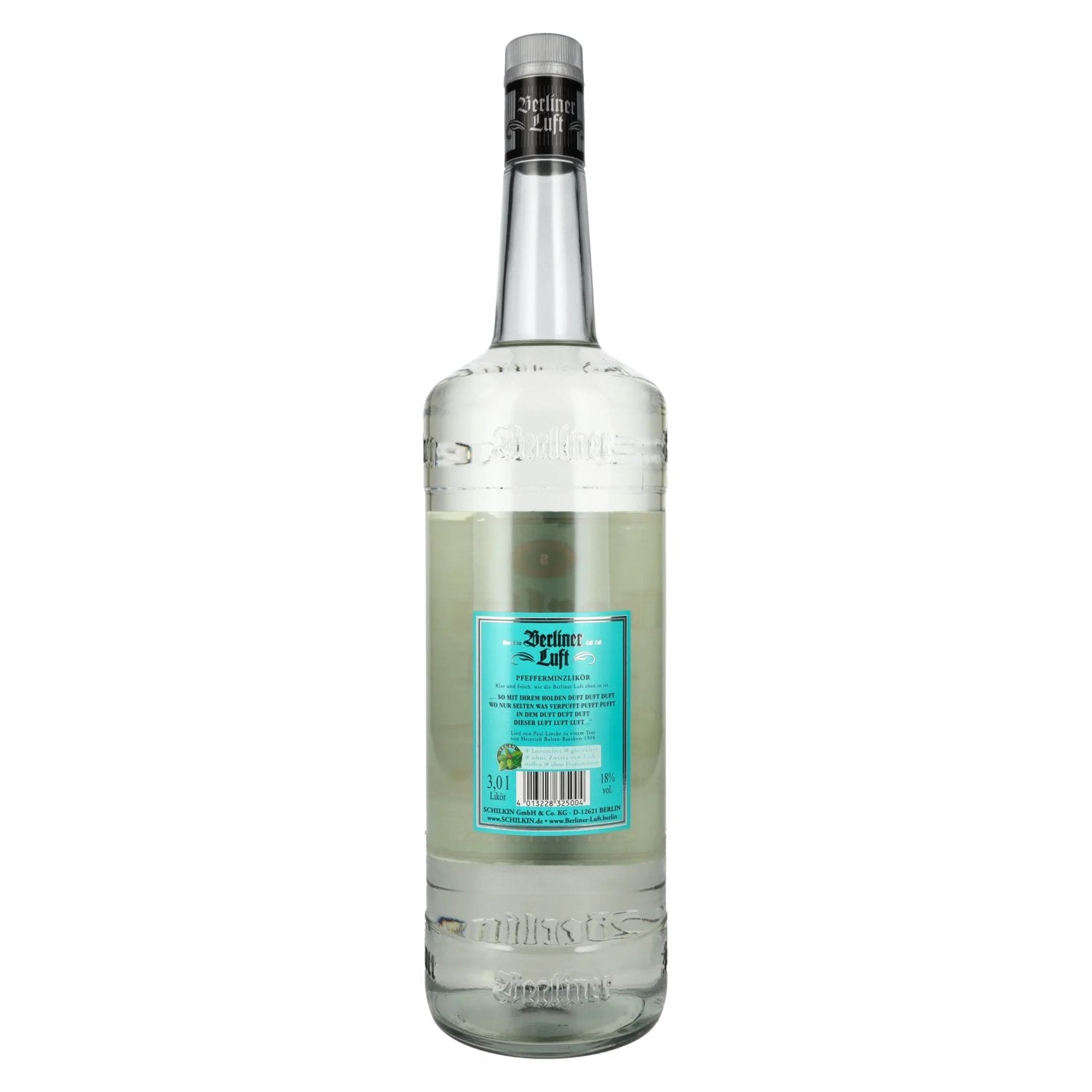 Berliner Luft DER FRISCHE Pfefferminzlikör 18% Vol. 3l