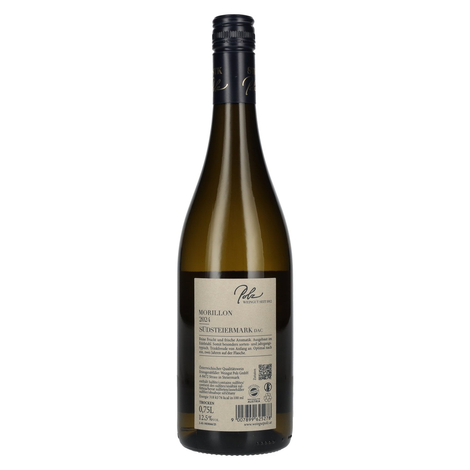 Polz Morillon Südsteiermark DAC 2024 12,5% Vol. 0,75l