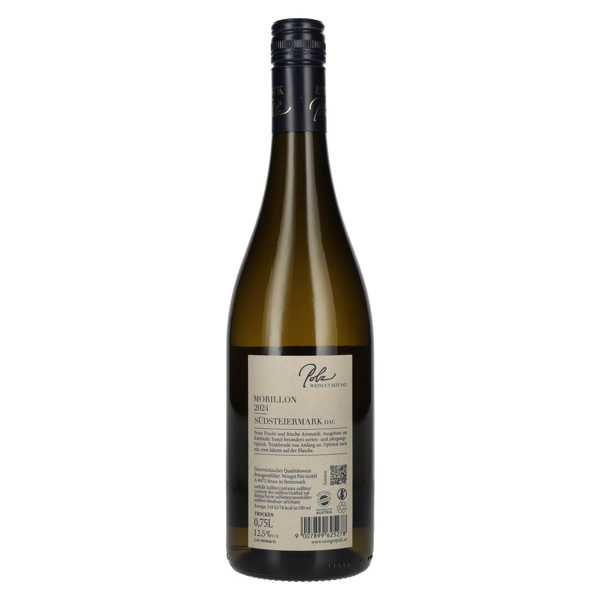 Polz Morillon Südsteiermark DAC 2024 12,5% Vol. 0,75l