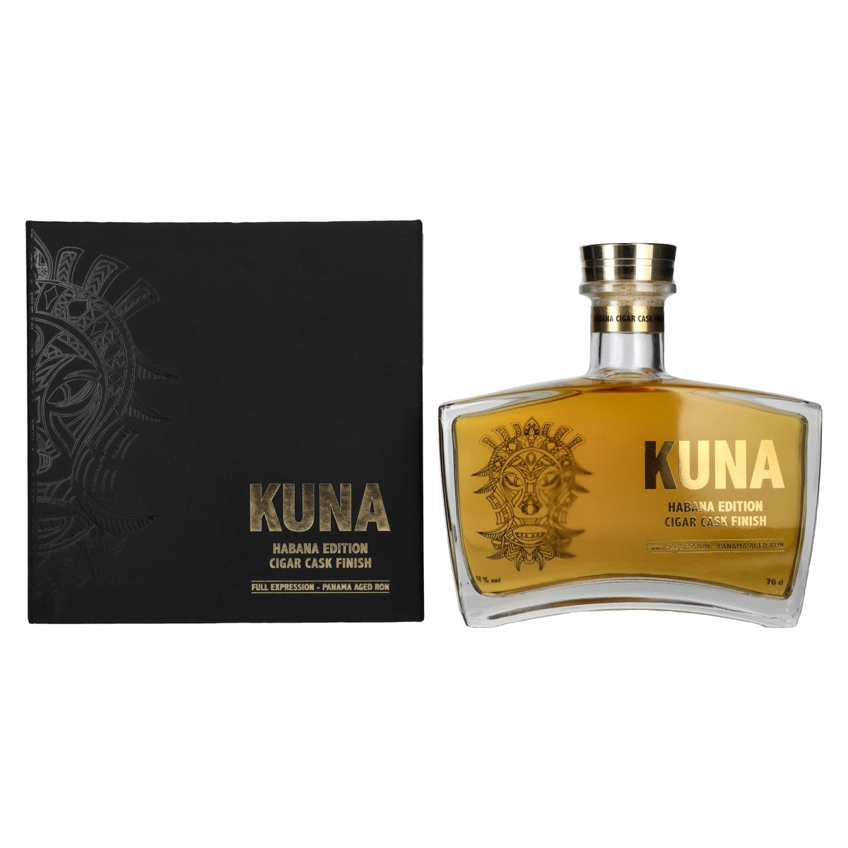 Kuna Panama Aged Ron Habana Edition Cigar Cask Finish 42% Vol. 0,7l in Geschenkbox
