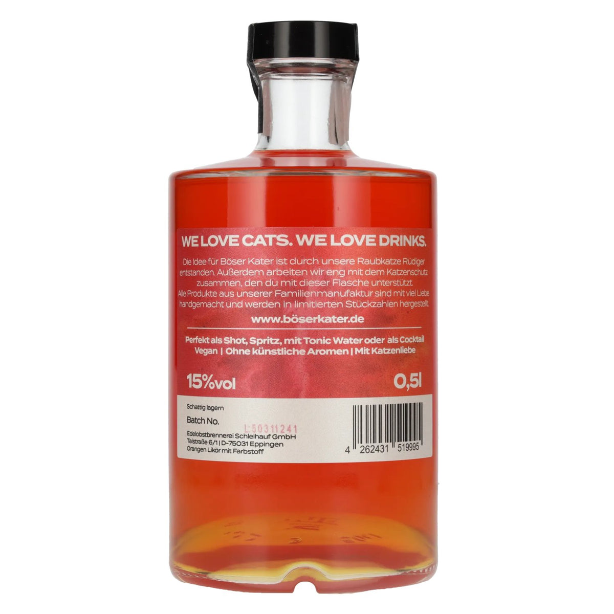 BÖSER KATER Aperitivo Orange Sundown 15% Vol. 0,5l