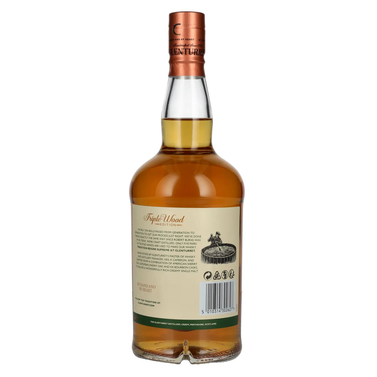 The Glenturret Triple Wood Edition Batch No. 3 43% vol. 0,7 l