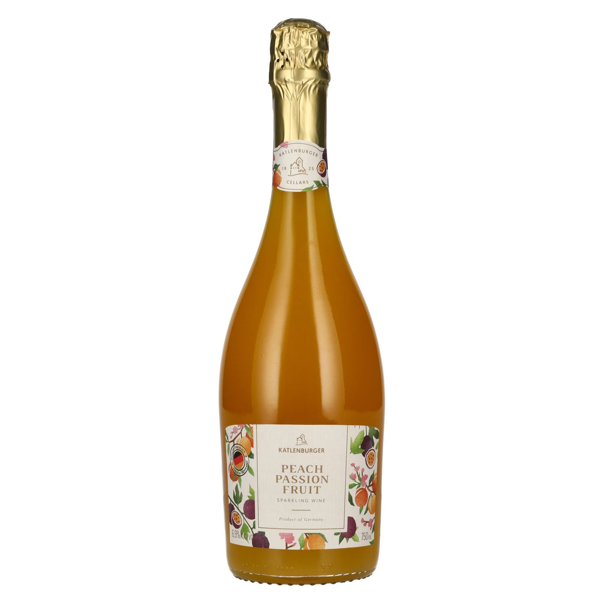 Katlenburger Sparkling Wine Peach &amp; Passion Fruit 6.9% ABV 0.75l