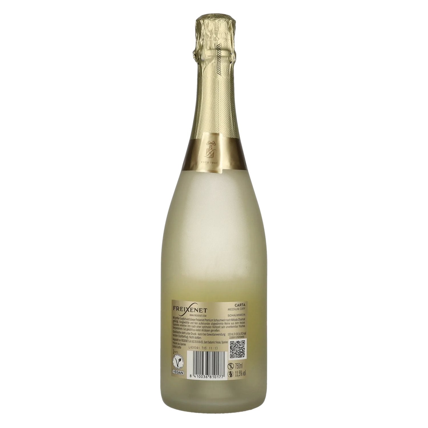 Freixenet CARTA Medium Dry Premium Mousserende Wijn 11,5% Vol. 0,75l