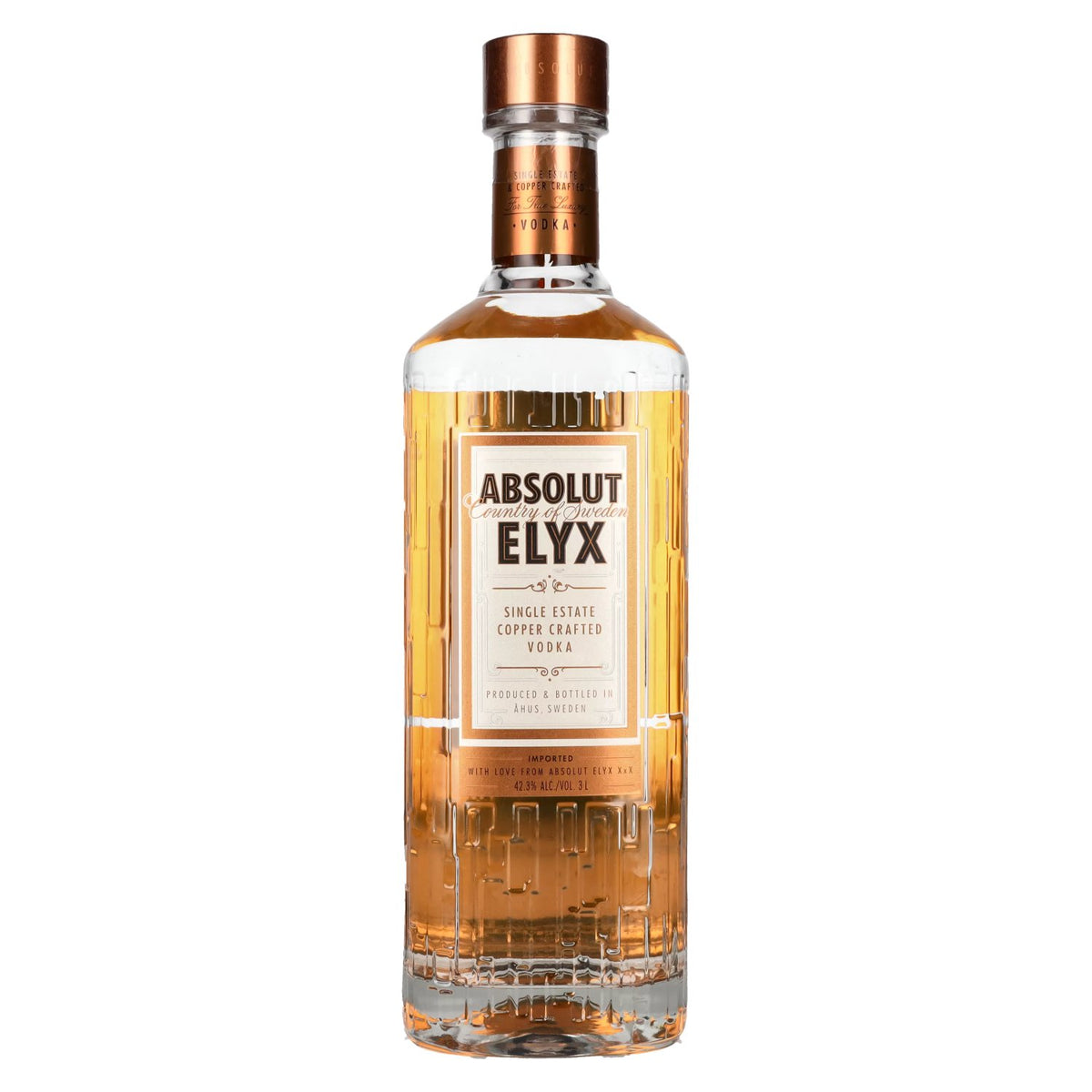Absolut Vodka ELYX 42.3% ABV 3l