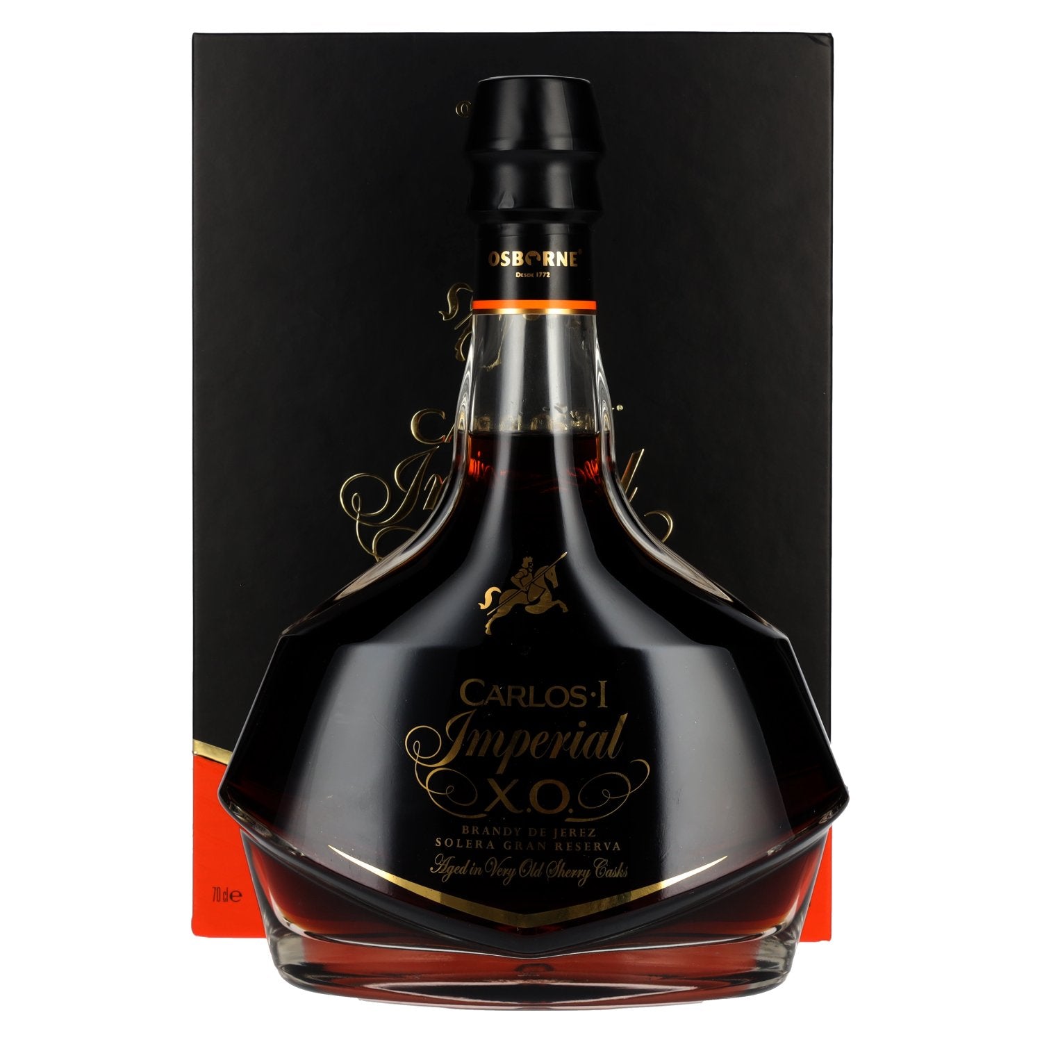 Carlos I Imperial X.O. Solera Gran Reserva Brandy de Jerez 40% Vol. 0,7l in Geschenkbox