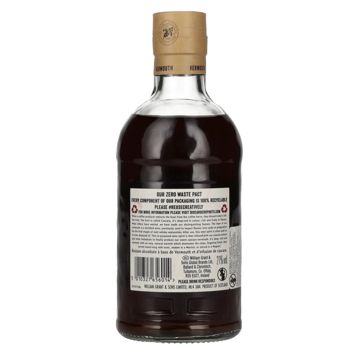 Discarded Vermouth SWEET CASCARA 21% Vol. 0,5l