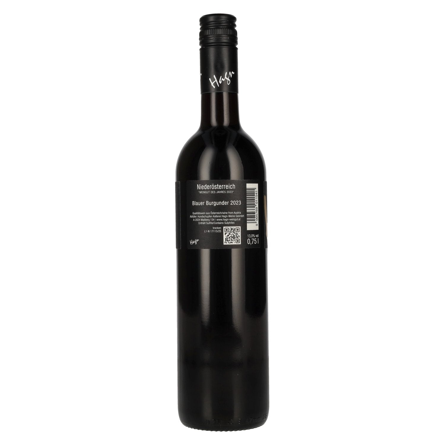 Hagn Blauer Burgunder 2023 13% Vol. 0,75l