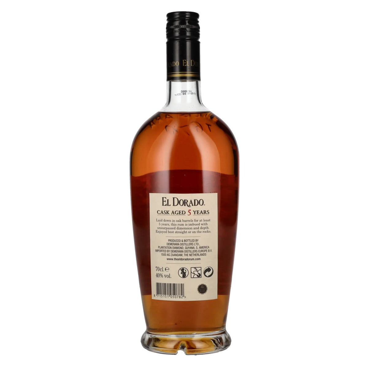 El Dorado 5-Year-Old Cask-Aged Demerara Rum 40% vol. 0.7 l