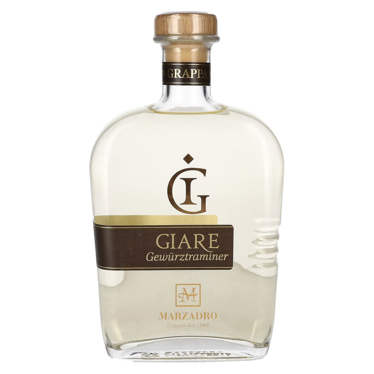 Marzadro GIARE Gewürztraminer Grappa 41% ABV 0.7l