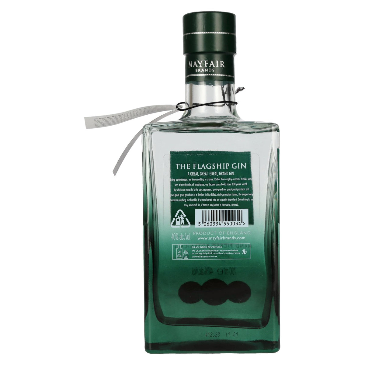 Mayfair London Dry Gin 40% Vol. 0,7l