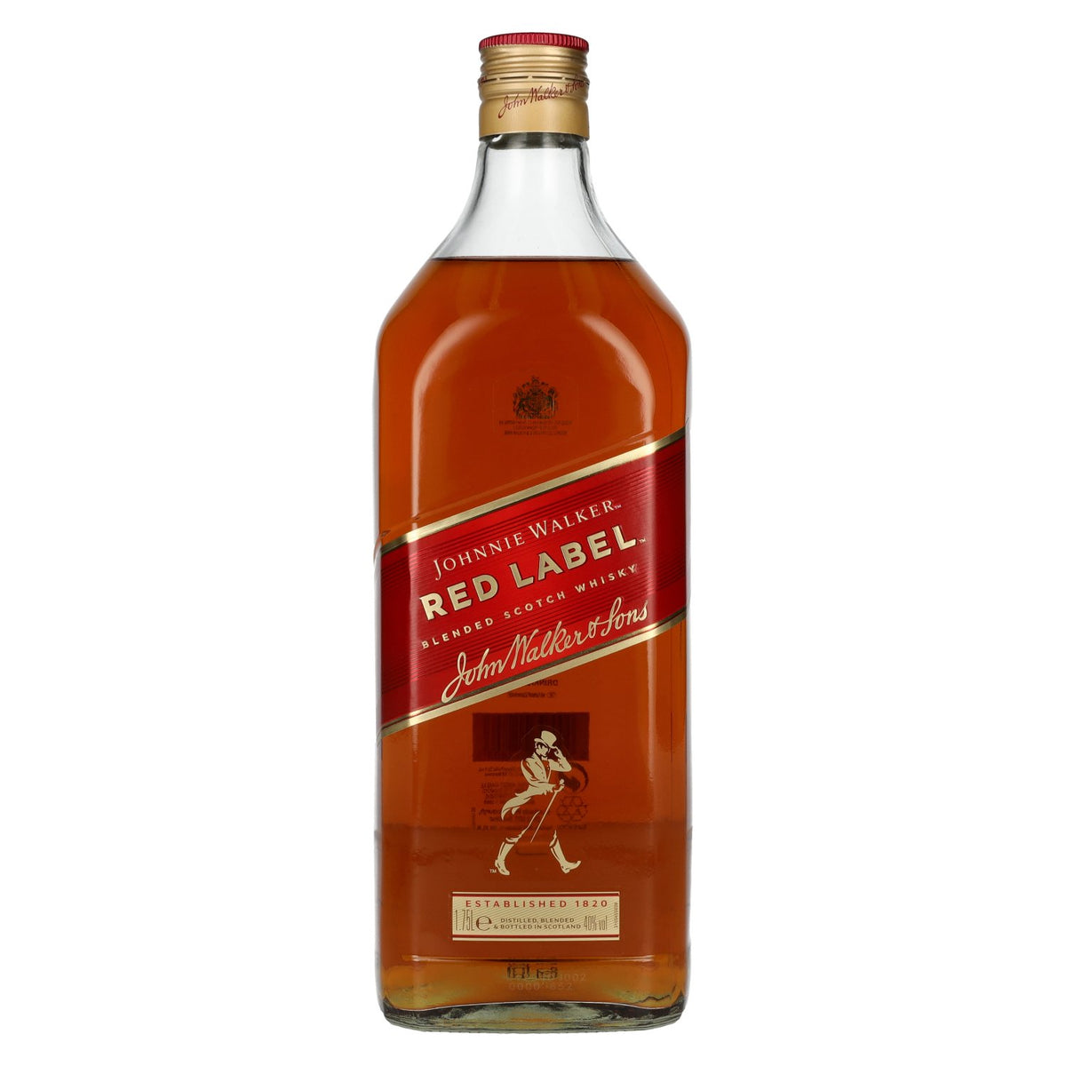 Johnnie Walker Red Label Blended Scotch Whisky 40% vol. 1,75 l