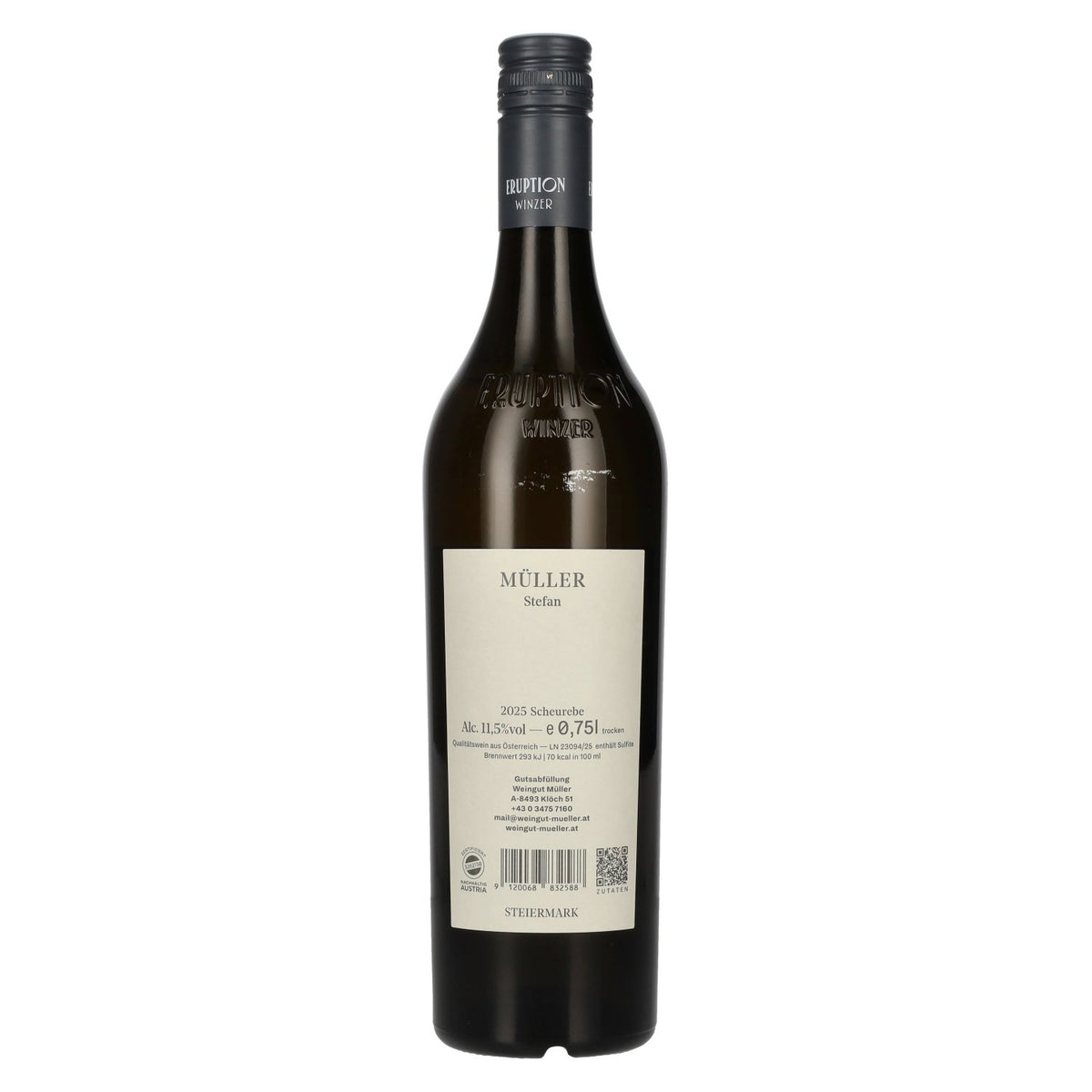 Müller Klöch Scheurebe Steiermark 2025 11,5% Vol. 0,75l