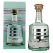 Tequila Tres Generaciones Plata 100 % pur agave bleu, 38 % vol., 0,7 l, dans un coffret cadeau