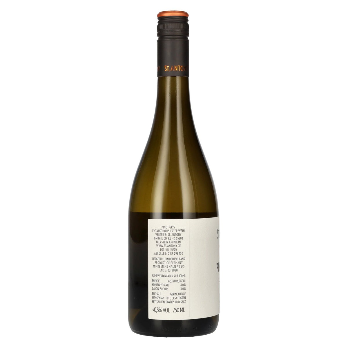 St. Antony Pinot Gris Alcohol-Free 0.75l