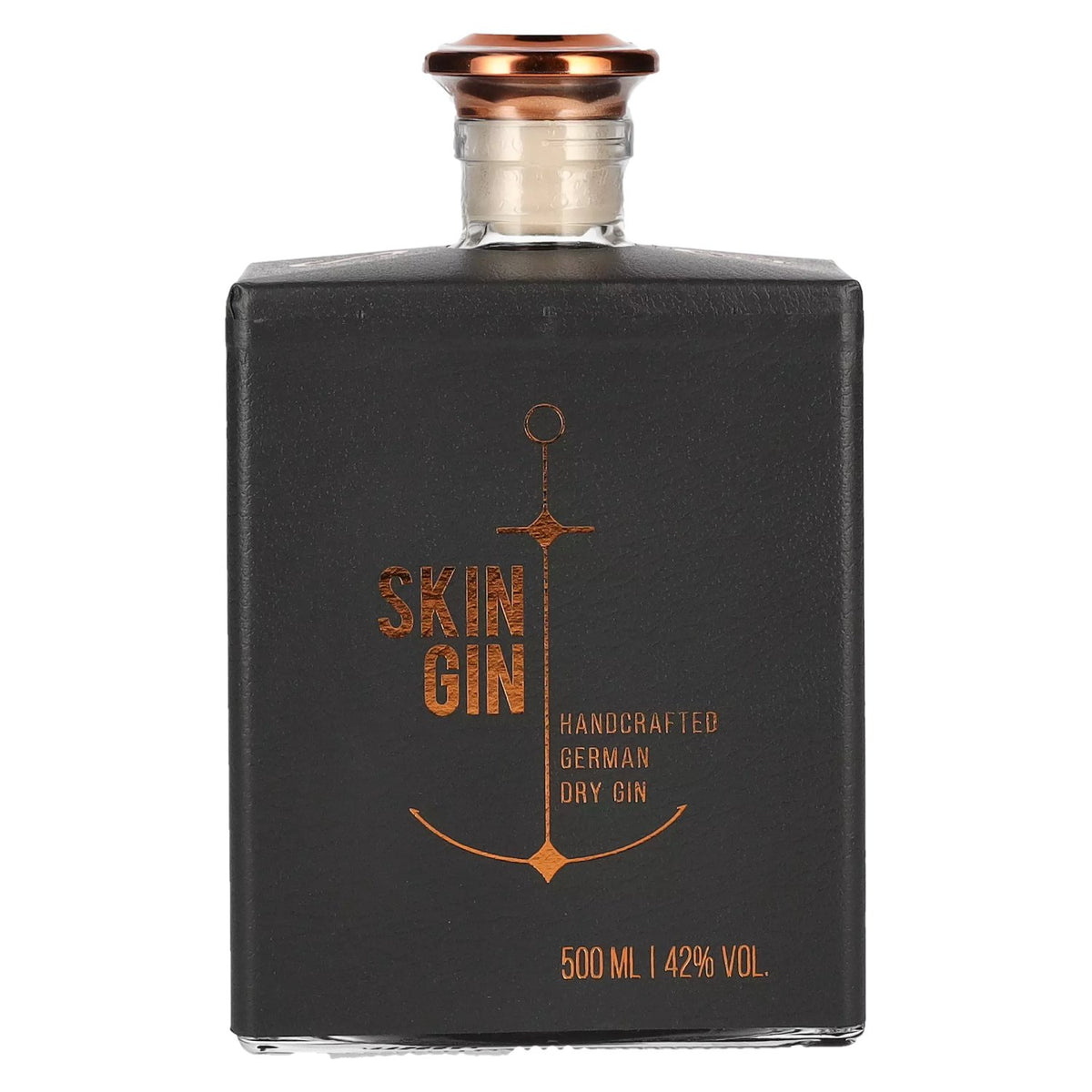 Skin Gin Handcrafted German Dry Gin Edition Antraciet 42% vol. 0,5 l