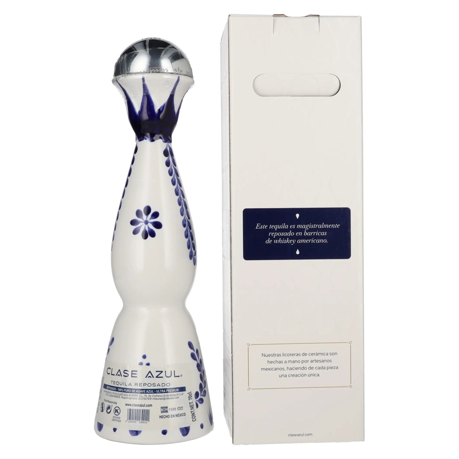 Clase Azul Tequila REPOSADO 40% Vol. 0,7l in geschenkverpakking