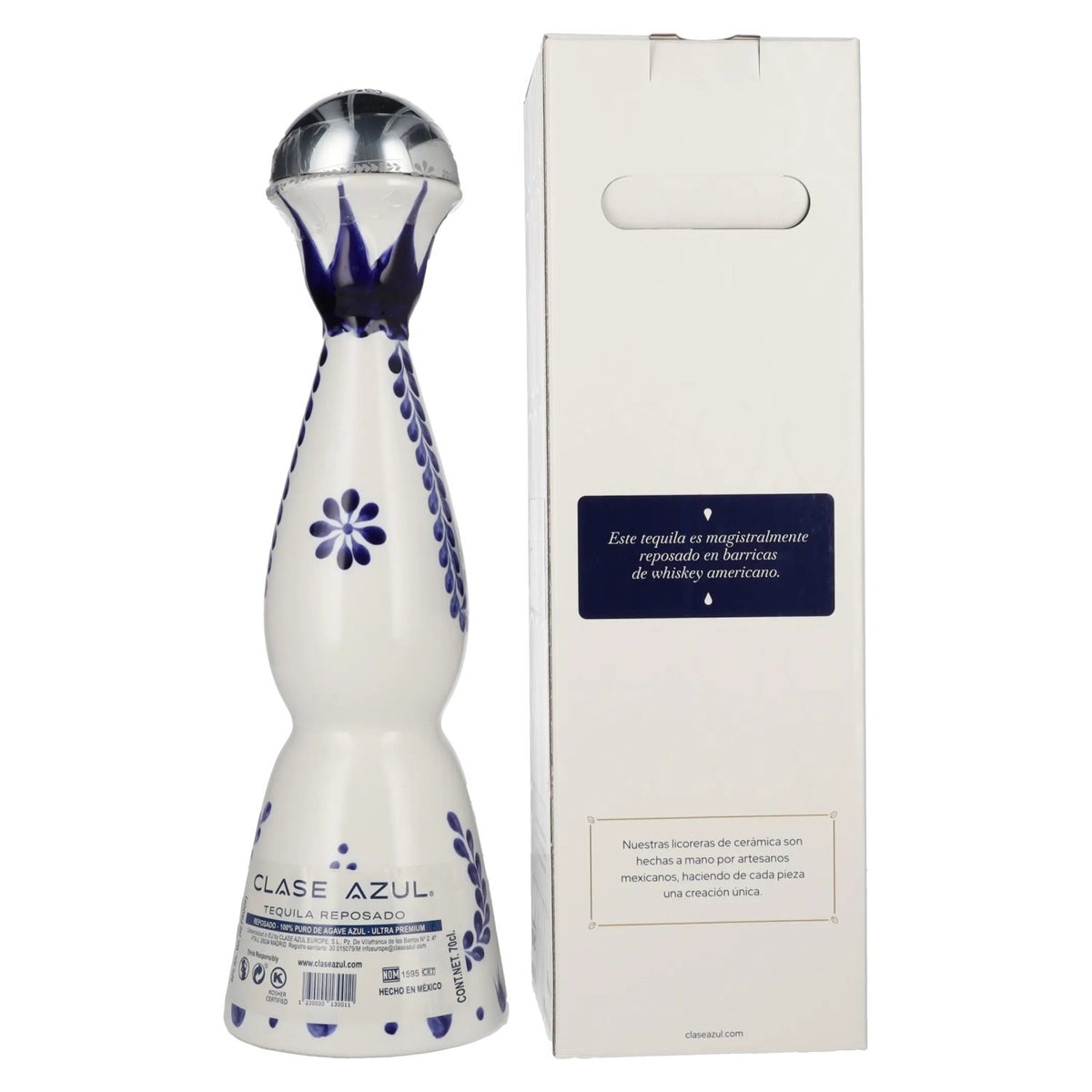 Clase Azul Tequila REPOSADO 40% Vol. 0,7l in geschenkverpakking