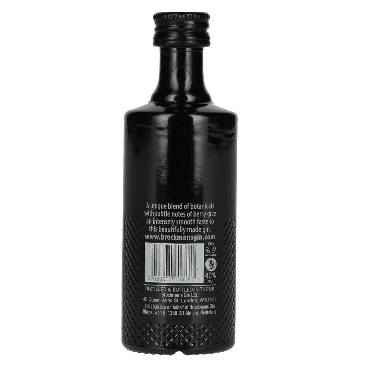 Brockmans Intensely Smooth PREMIUM GIN 40% vol. 0,05 l