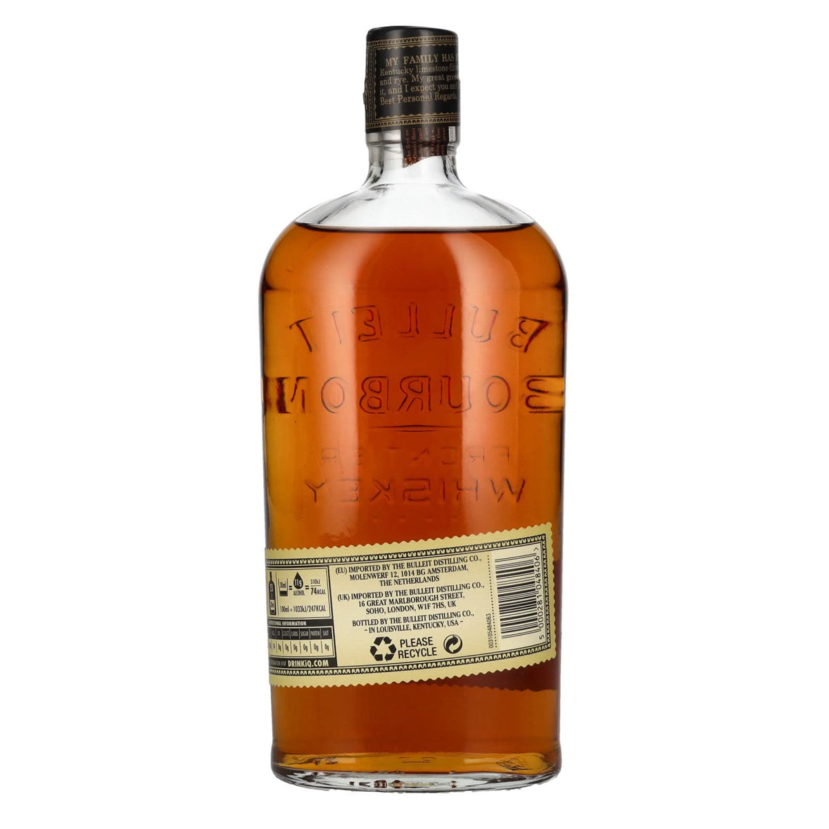 Bulleit Bourbon 10 Years Old FRONTIER WHISKEY 45.6% vol. 0.7l