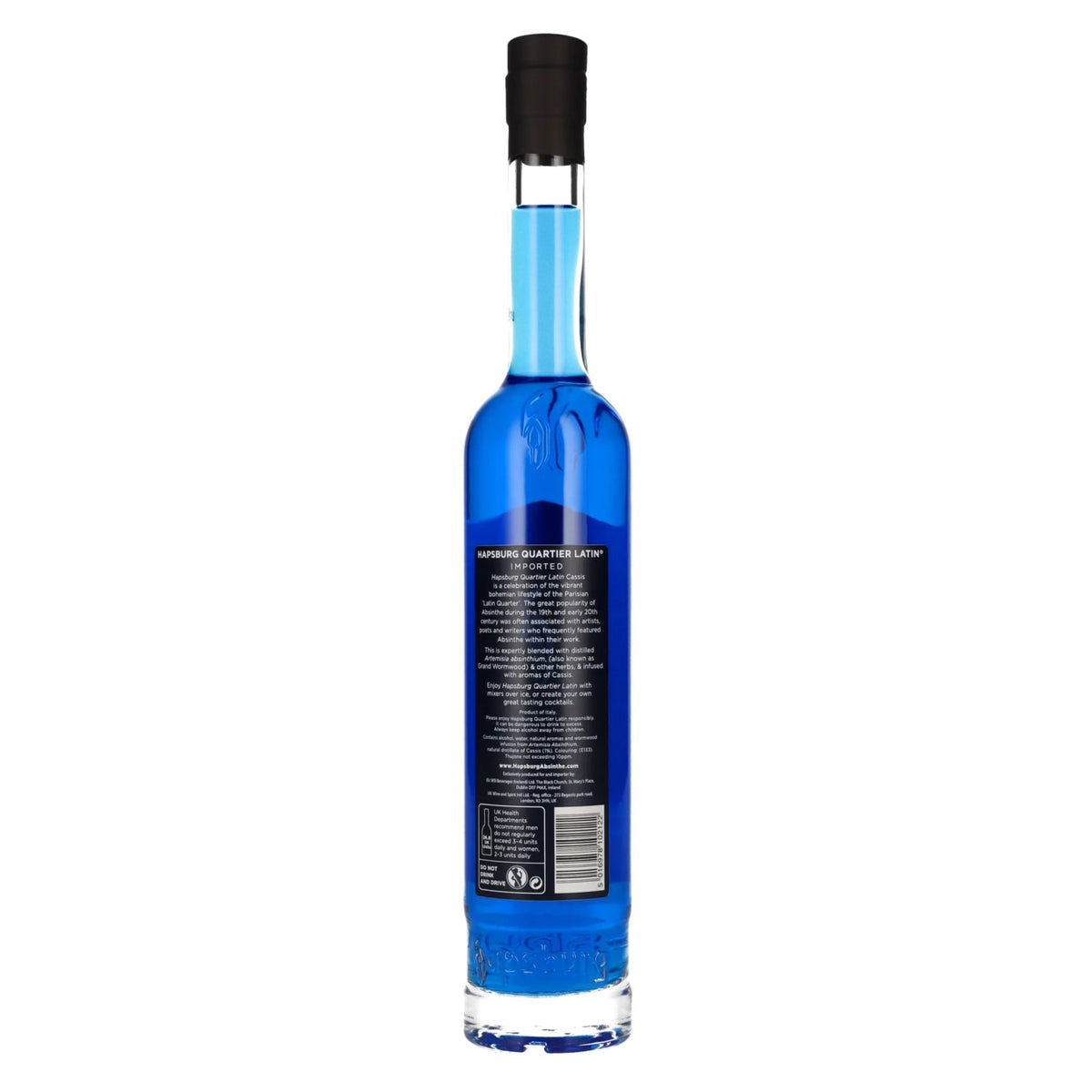 Hapsburg Absinthe QUARTIER LATIN aromatisée au cassis 53,5 % vol. 0,5 l