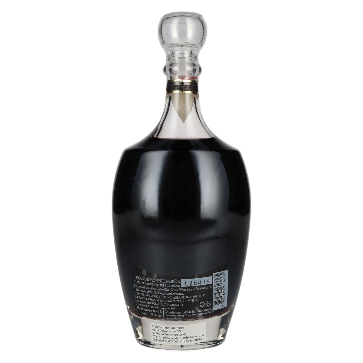 Aura Teranino Red Wine Liqueur 15,9% vol. 0,7l