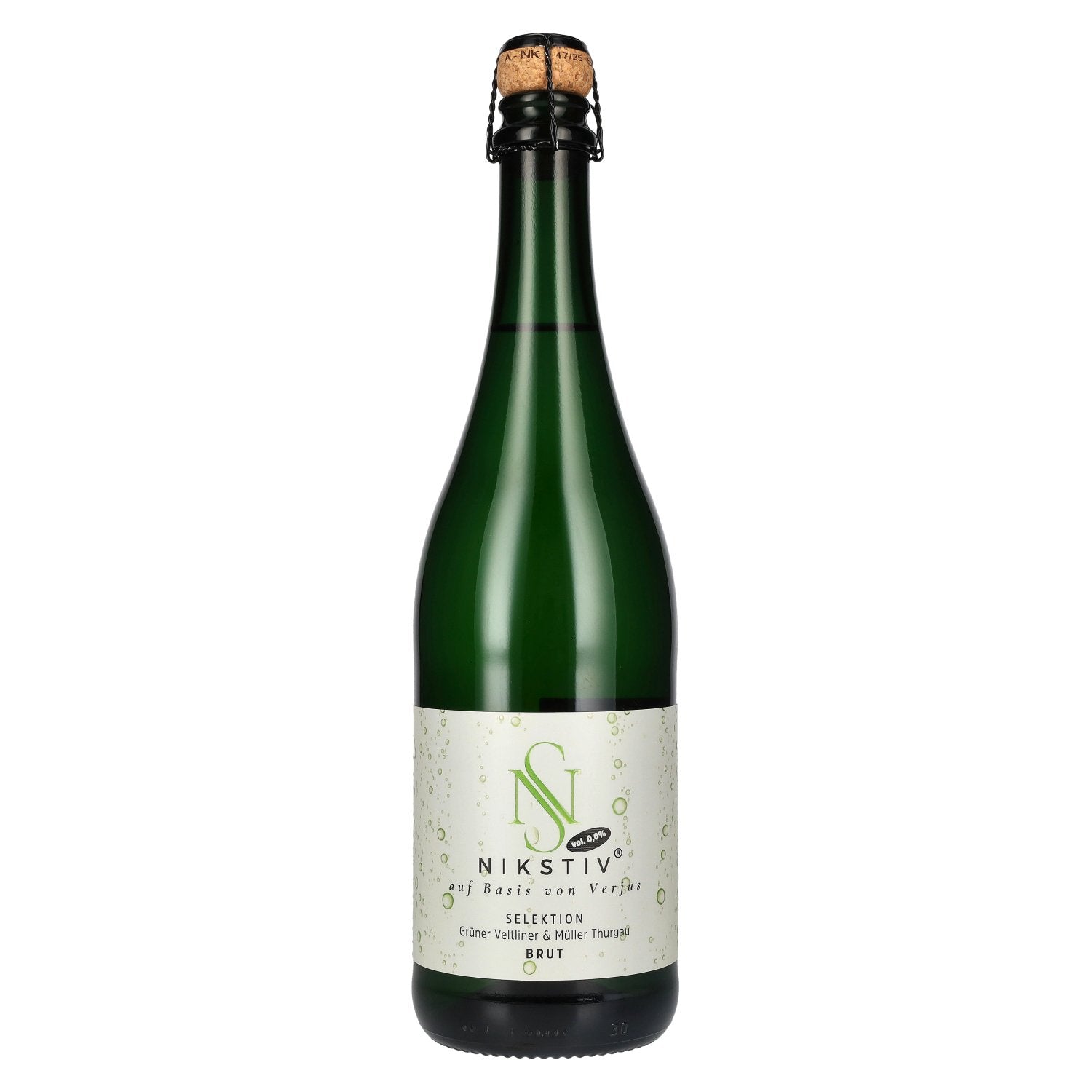 NikStiv Selektion Grüner Veltliner & Müller Thurgau Brut alkoholfrei 0,75l