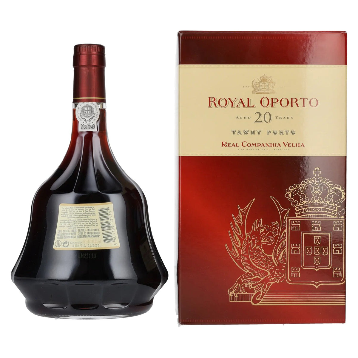 Royal Oporto 20 Years Old Tawny Porto 20% Vol. 0,75l in Geschenkbox
