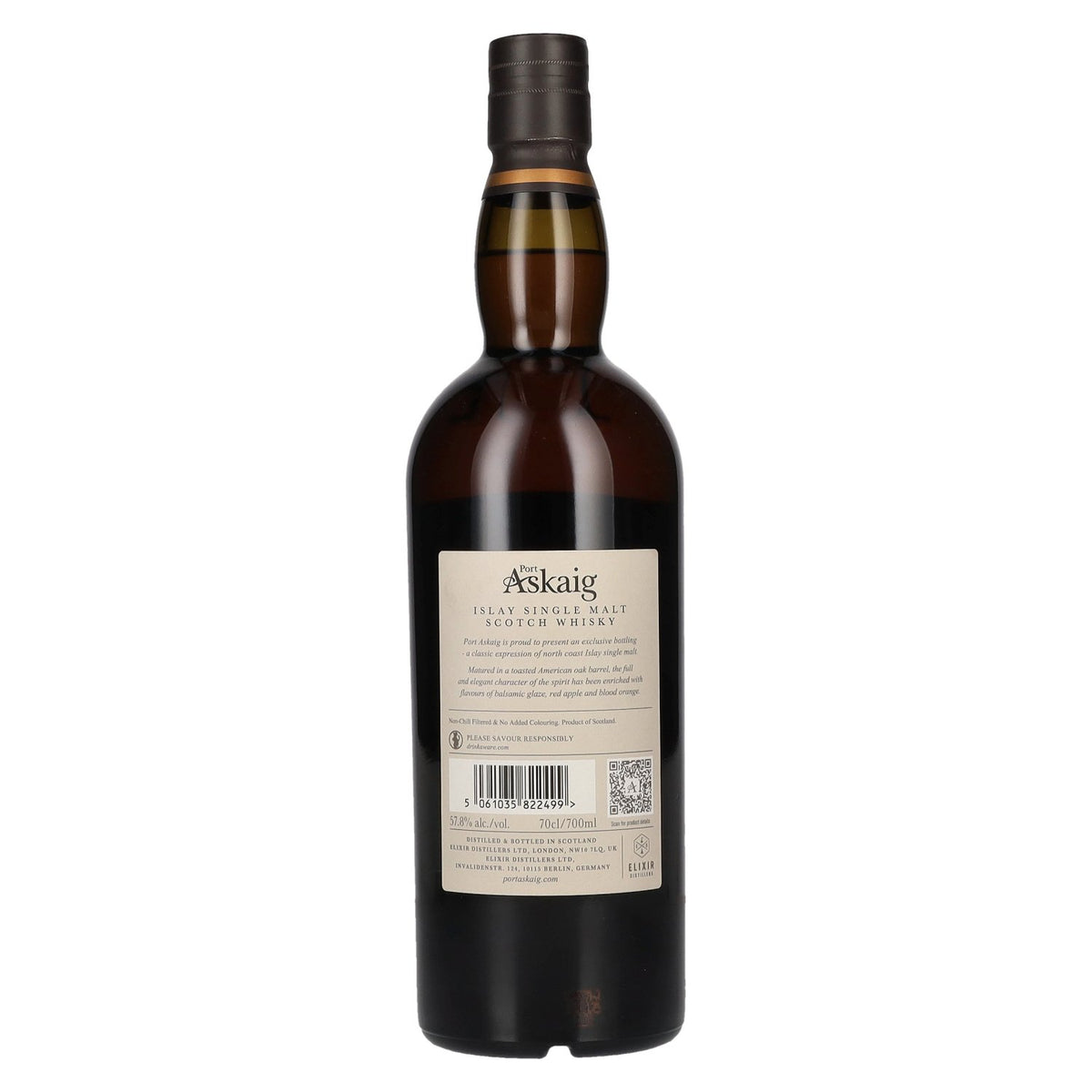 Port Askaig 10 Years Old Toasted Barrel Islay Single Malt Scotch Whisky 2014 57,8% vol. 0,7 l